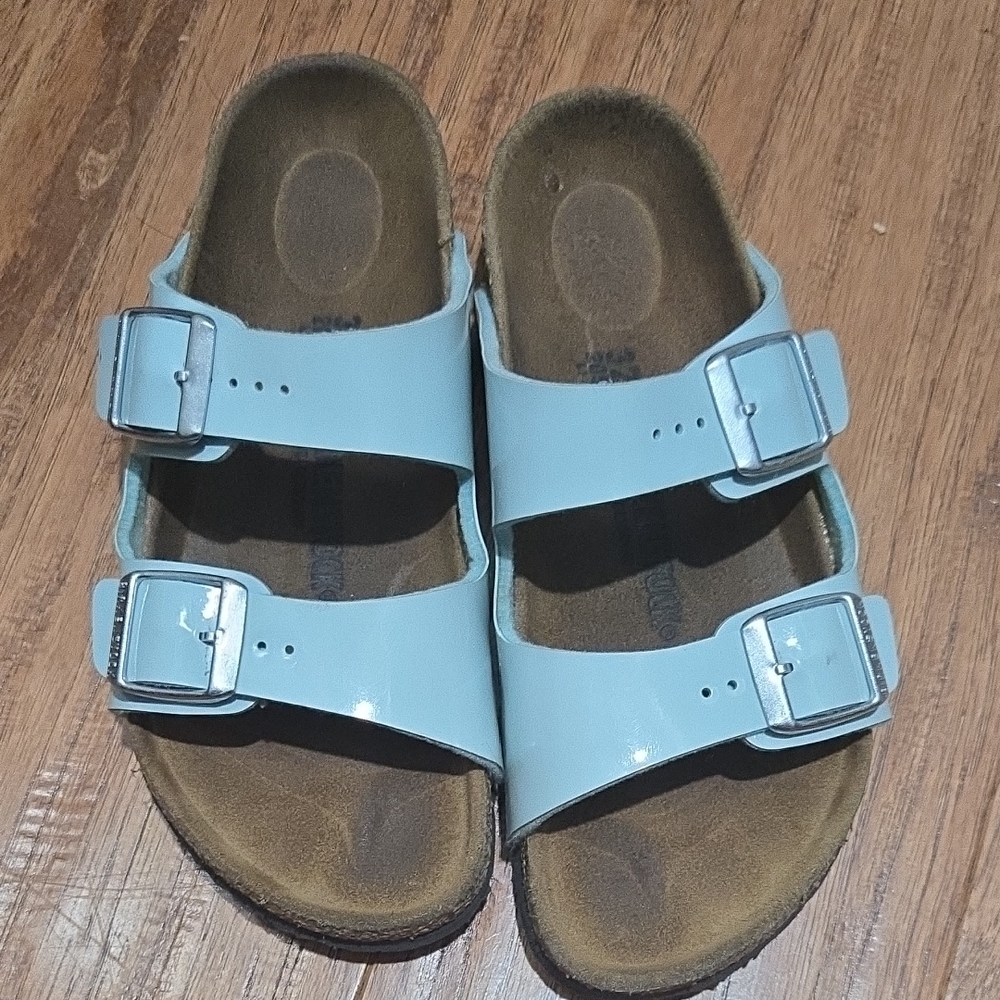 Kids Birkenstock Blue Sandals